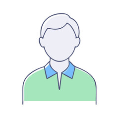 man silhouette vector icon, man silhouette vector illustration - simple illustration of man silhouette, perfect for logos and iconsman silhouette