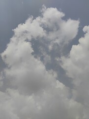 blue sky with clouds