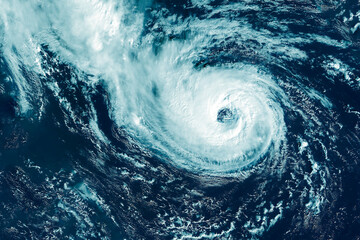 Hurricane, storm from space. Elements of this image furnished by NASA