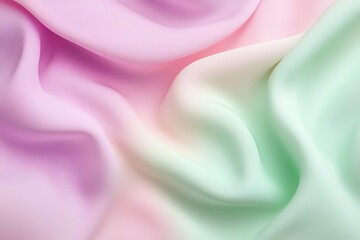 Obraz premium Soft pastel fabric, draped and flowing.