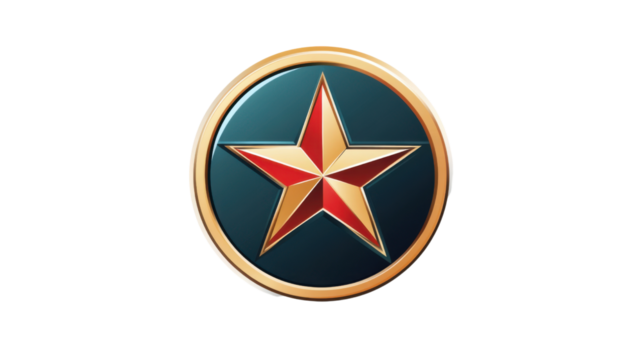 Star for review transparent background