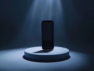 A mobile phone advertisement highlighting simplicity and daily functionality