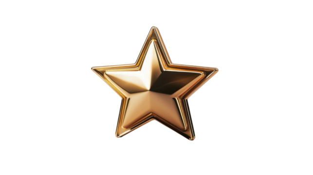 Star for review transparent background