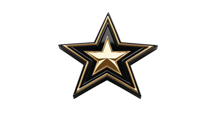 Obraz premium Star for review transparent background