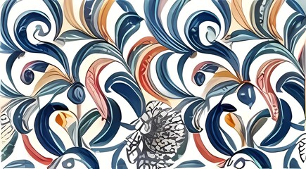 abstract image, imitation of plants