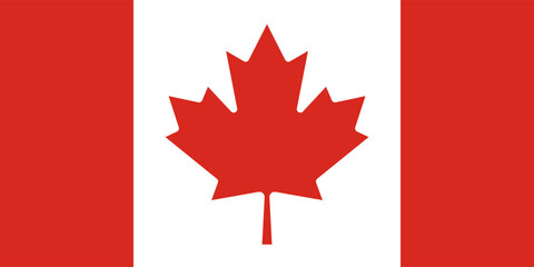 Canada flag. Canada flag vector