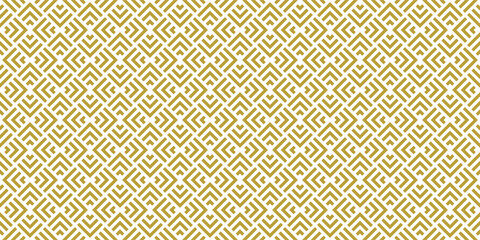 Golden geometric luxury seamless pattern with squares triangle arrows