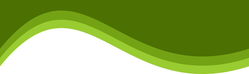Header shape background for website design. Border for banner. Abstract divider for bottom or frame of template and web page. Presentation wavy and curve separator. © Chorna_L