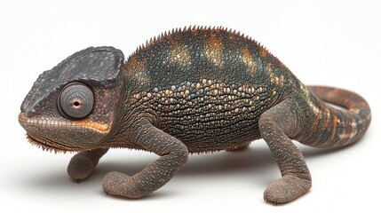 Obraz premium Majestic Panther Chameleon: A Close-Up Portrait