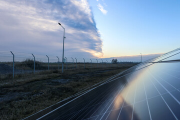 railway in the morning
