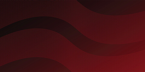Abstract Red maroon background with 3D modern Luxury paper cut background. eps 10