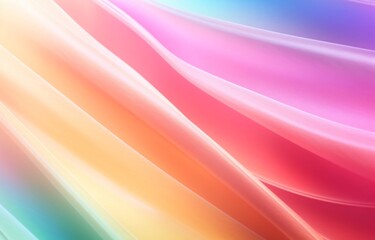Abstract rainbow-colored blurred background pastel colors digital art soft environment creative concept