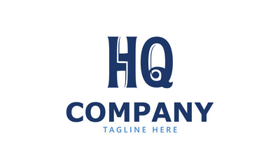 HQ H hq initial logo | initial based abstract modern minimal creative logo, vector template image. luxury logotype logo, real estate homie logo. typography logo. initials logo