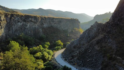Basalt Canyon in Garni, Armenia © Artem