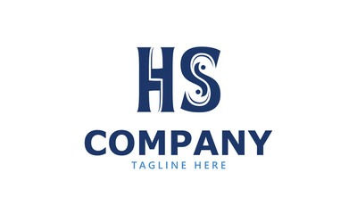 HS H hs initial logo | initial based abstract modern minimal creative logo, vector template image. luxury logotype logo, real estate homie logo. typography logo. initials logo