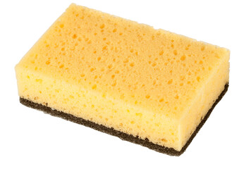  household sponge isolated