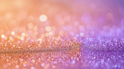 Designer background with holographic blurred sparkles.