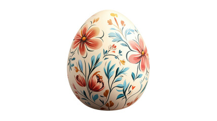 Colorful Easter egg transparent background