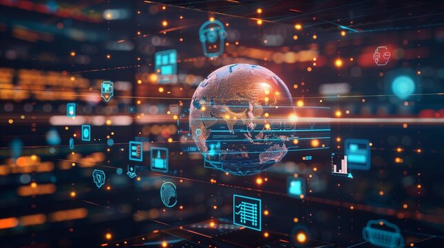 Concept of global business connectivity with a globe surrounded by SAP process automation icons


 - Powered by Adobe
