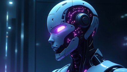 Futuristic robot