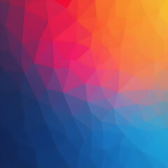 Fototapeta premium Crystal Colorful gradient background image