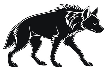 fox silhouette vector