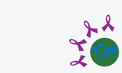 World Health Day World Cancer Day editable banner 