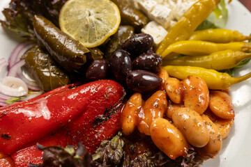 Antipasti Vorspeise Gemüse vegetarisch