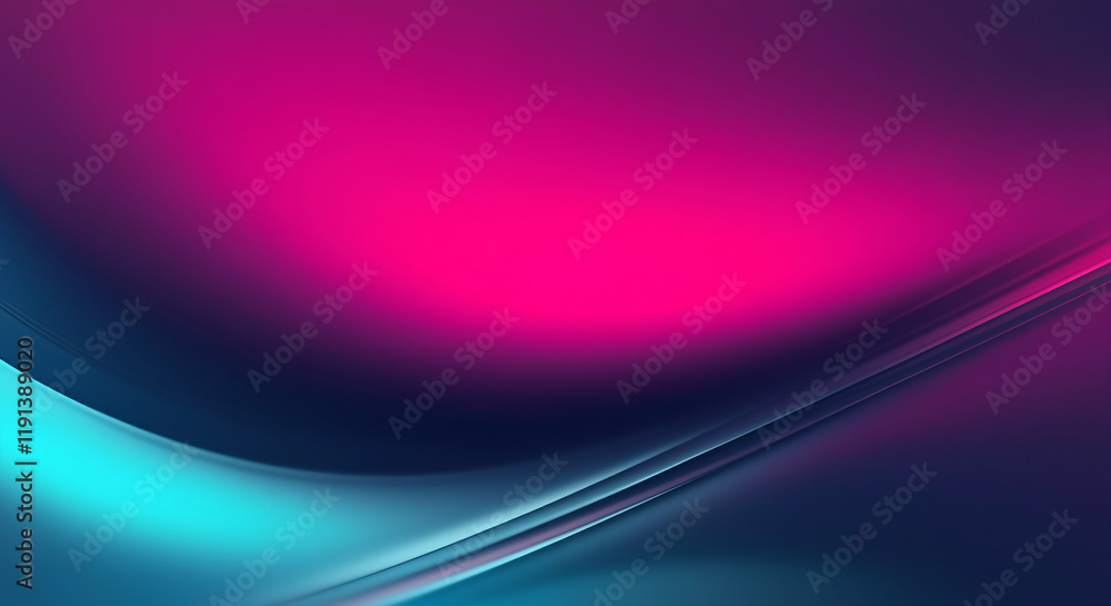 Poster abstract background with vibrant colors and smooth lines for creative design projects