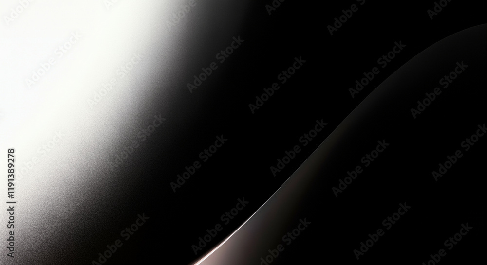 Aufkleber abstract gradient background with smooth curves and dark tones for modern designs and artistic prese