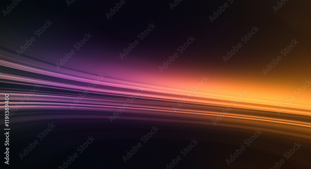 Poster abstract waves with colorful lines in dynamic motion background