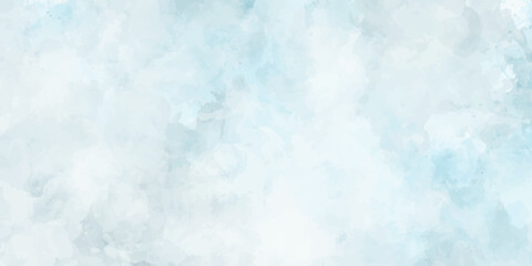 Blue watercolor background with empty space  Futuristic artwork, digital drawing for interior design, fashion textile, wallpaper, website 