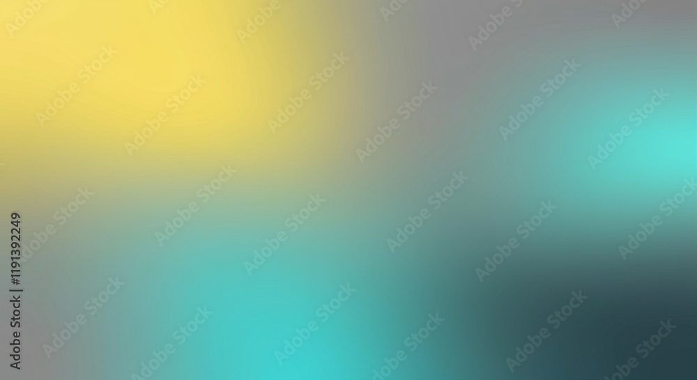Poster abstract background with yellow and blue colors creating a vibrant and modern design ideal for creat