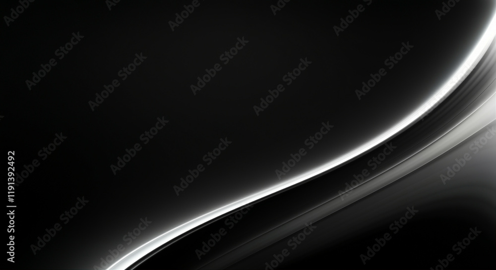 Poster abstract background with smooth flow and elegant lines in dark tones and gradients