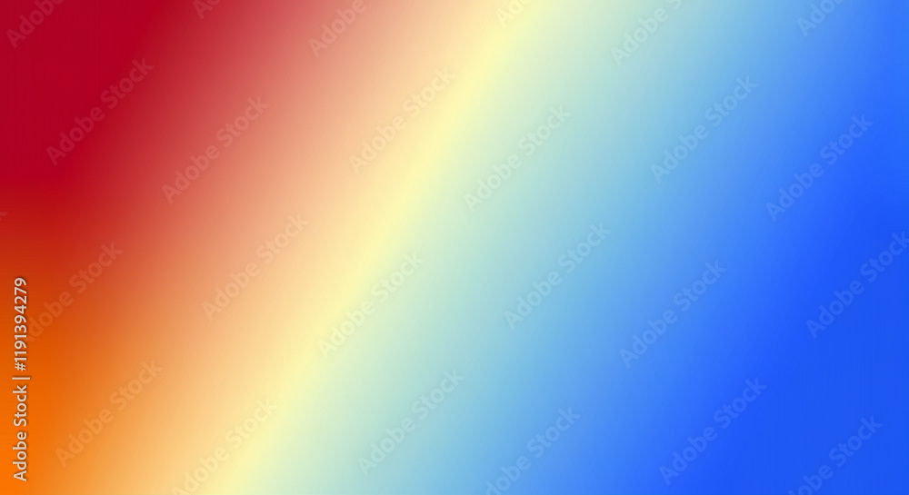 Poster gradient background with color gradient and abstract hues for design