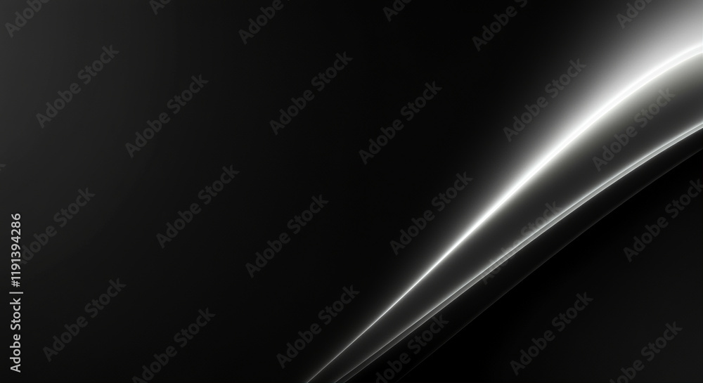 Aufkleber light streak background with ethereal glow and soft illumination in abstract design