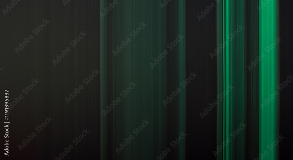 Poster abstract lines with dark background and blended colors in modern design style