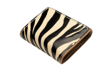 Stylish zebra print wallet made from premium leather, suitable for daily use or special occasions