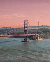 Obraz premium The golden gate bridgein San Francisco California