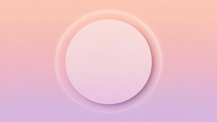 
A smooth pastel gradient wallpaper with a large, centered empty area, surrounded by subtle highlights and soft transitions, perfect for backgrounds.