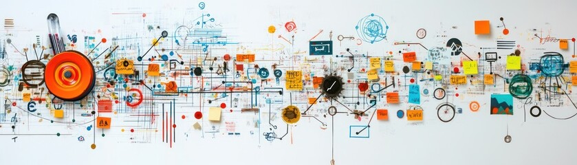 Obraz premium Innovative Data Visualization Techniques for Complex Network Analysis in Presentations