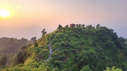 Tempel bei Gorkha, Nepal