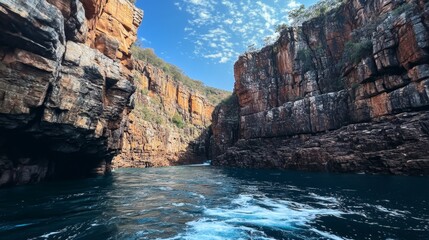 Obraz premium Majestic Canyon Voyage: Breathtaking Scenery