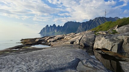 Fjord und Landschaft in Norwegen
