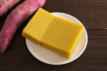 素朴な芋ようかん