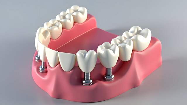 mandibular all-on-4 dental implants