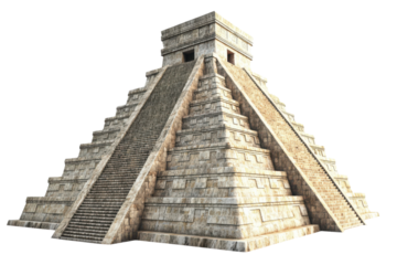 Intricate stone pyramid replica showcasing ancient Mesoamerican architecture and cultural significance