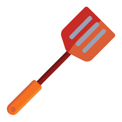 kitchen spatula isolated on white