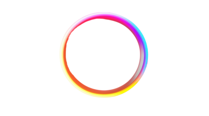 Circular infographic element transparent background