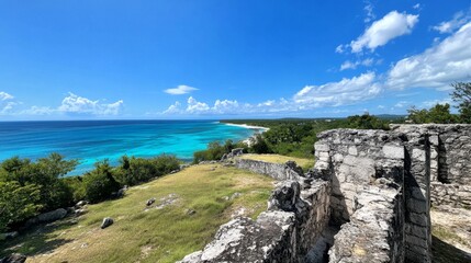 Coastal Ruins: Caribbean Oasis